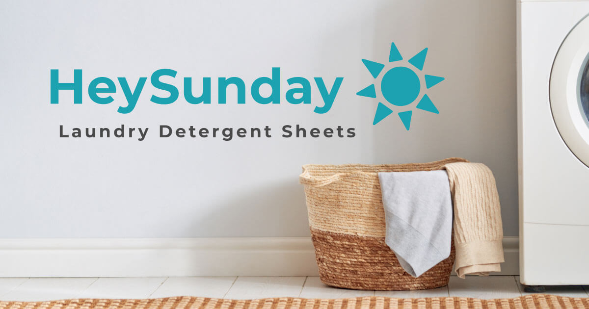 HeySunday - Simple & Mess-Free Laundry Sheets
