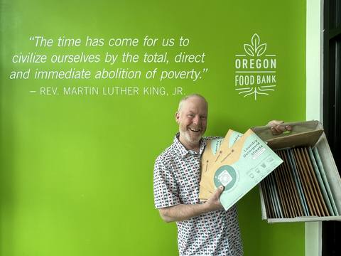 Oregon Food Bank, Portland, OR laundry donation photo