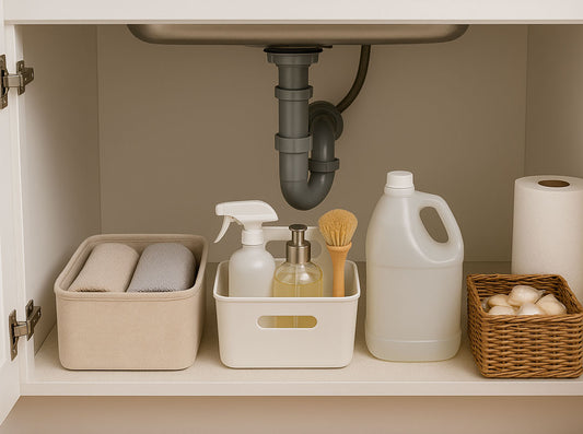 How to Effectively Organize the Space Under Your Kitchen Sink