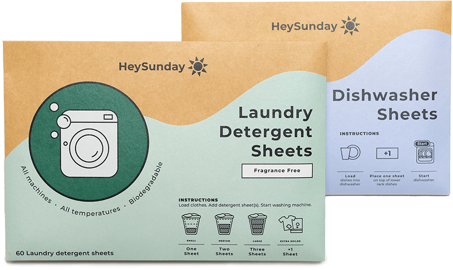 Laundry & Dishwasher Detergent Sheets Kit