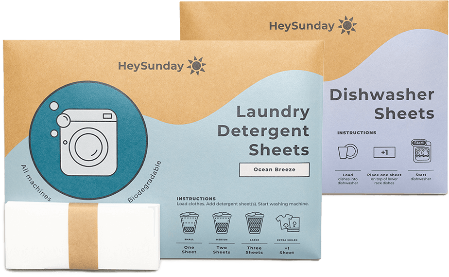 Laundry & Dishwasher Detergent Sheets Kit