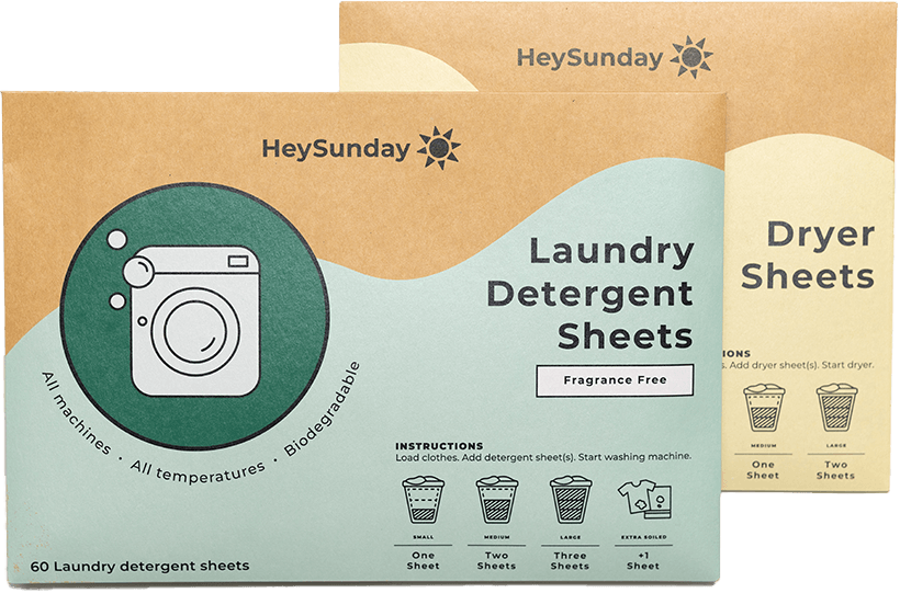 Laundry Detergent & Dryer Sheets Kit - Fragrance Free
