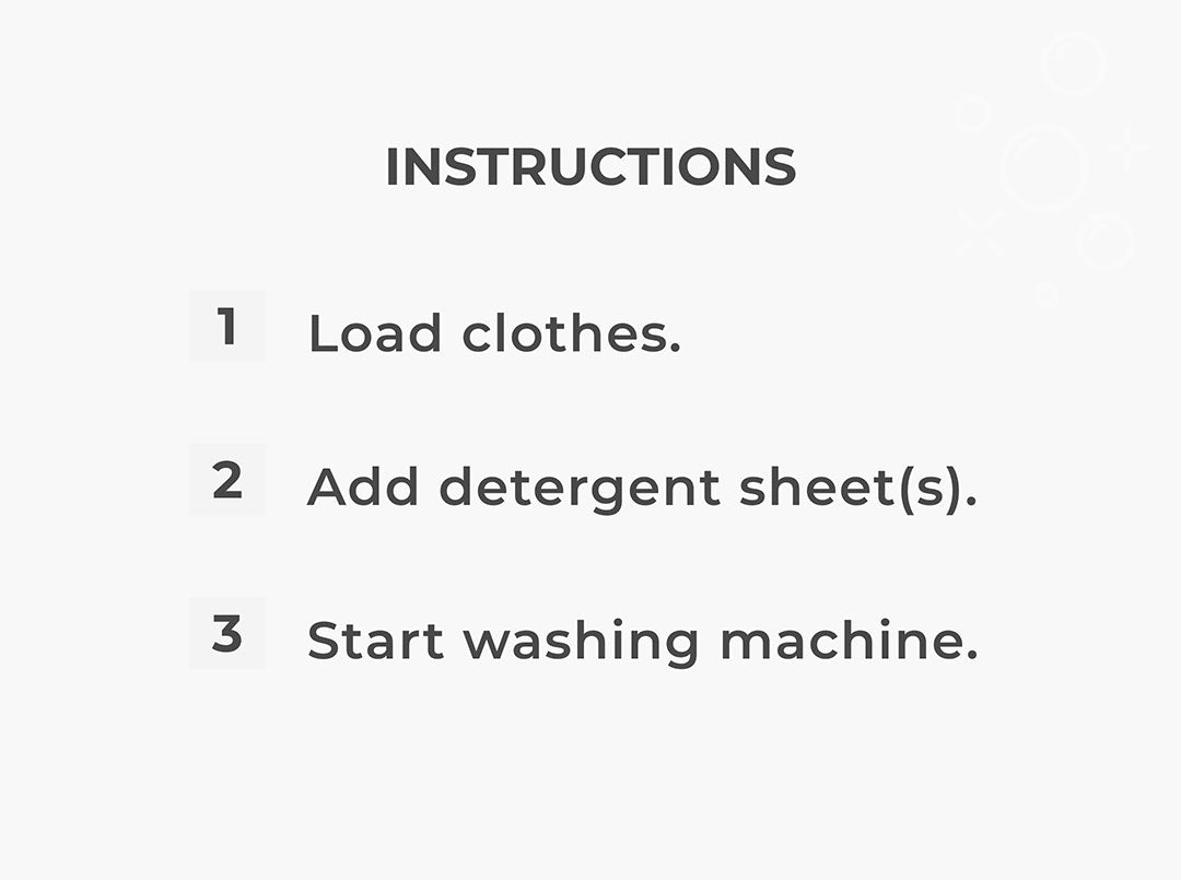 Laundry & Dishwasher Detergent Sheets Kit