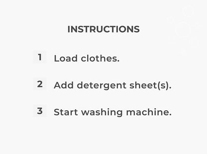 Laundry & Dishwasher Detergent Sheets Kit