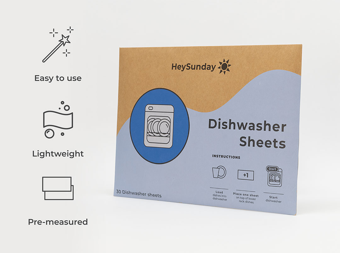 Laundry & Dishwasher Detergent Sheets Kit