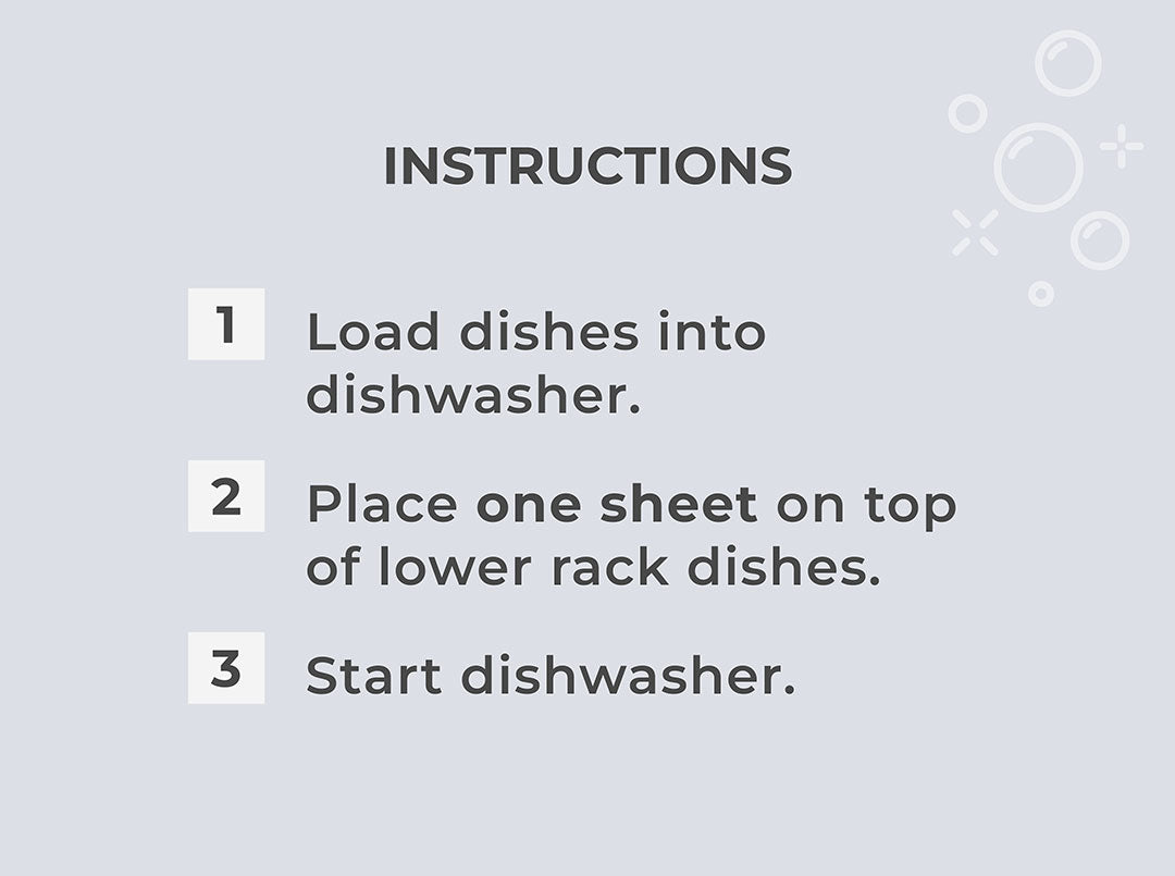 Laundry & Dishwasher Detergent Sheets Kit