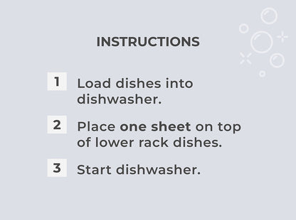 Laundry & Dishwasher Detergent Sheets Kit