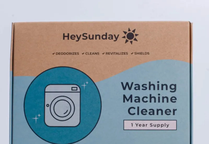The HeySunday Washing Machine Cleaner box, 1 Year Supply