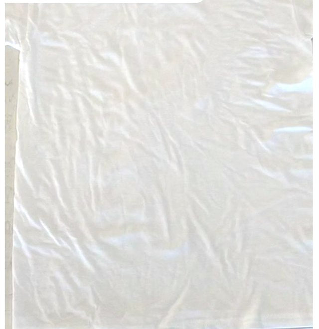 The same shirt after a cold wash
